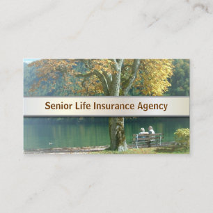 Senior Life Insurance business card v2
