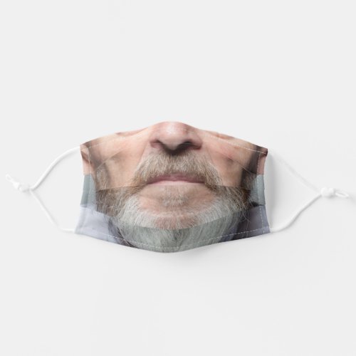 senior man face adult cloth face mask