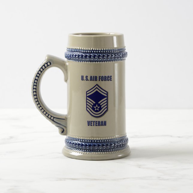Senior Master Sergeant Beer Stein (Left)