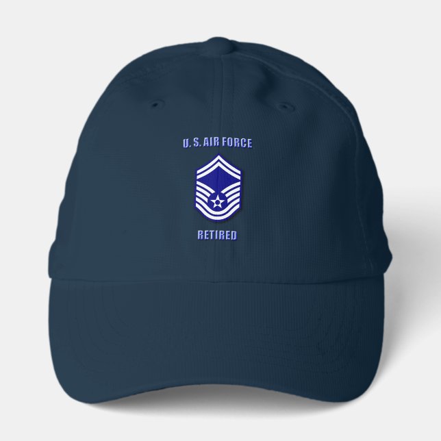 Senior Master Sergeant USAF Performance Cap (Front)