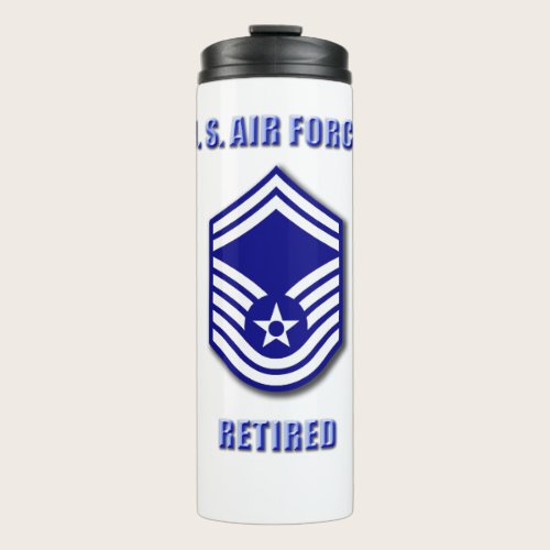 Senior Master Sergeant, USAF Thermal Tumbler