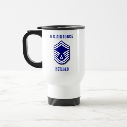 Senior Master Sergeant, USAF Travel Mug