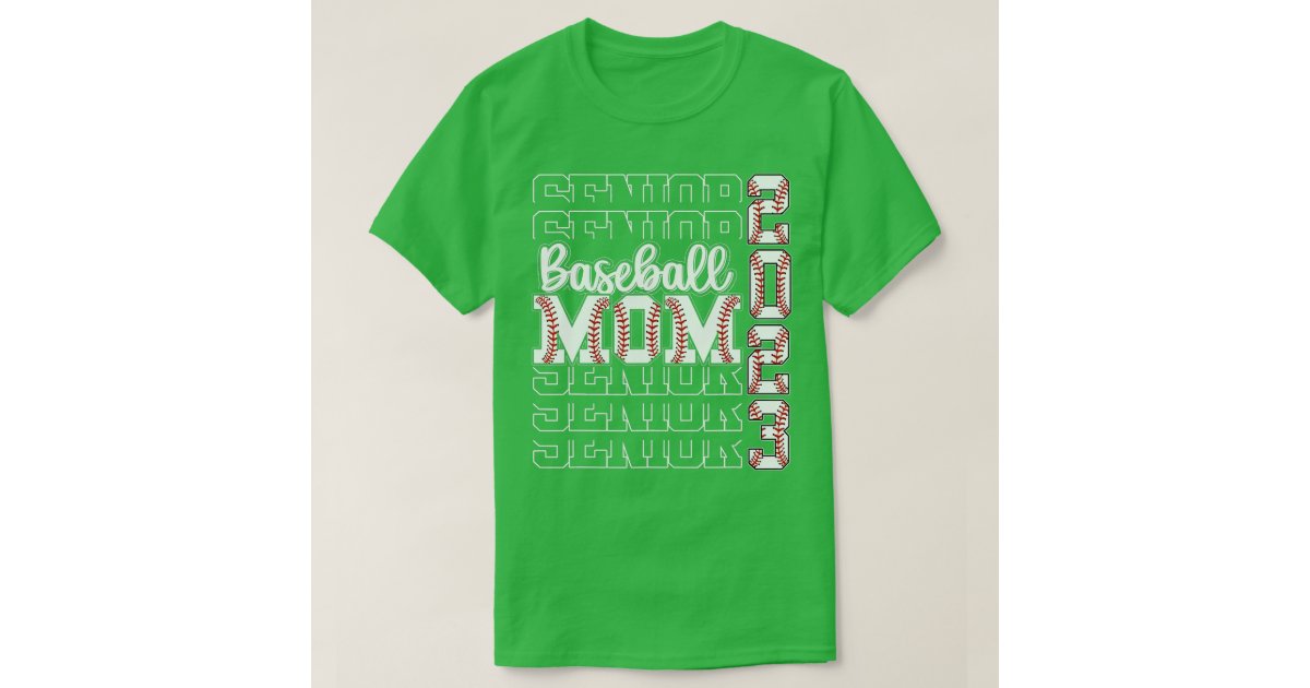 Senior Mom 2023 Baseball Class Of 2023 Funny Graduation Shirt - TeeUni