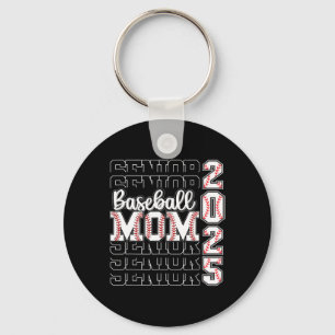 Senior Mom 2025 Sell Cl Of 2025 Funny Graduation Keychain