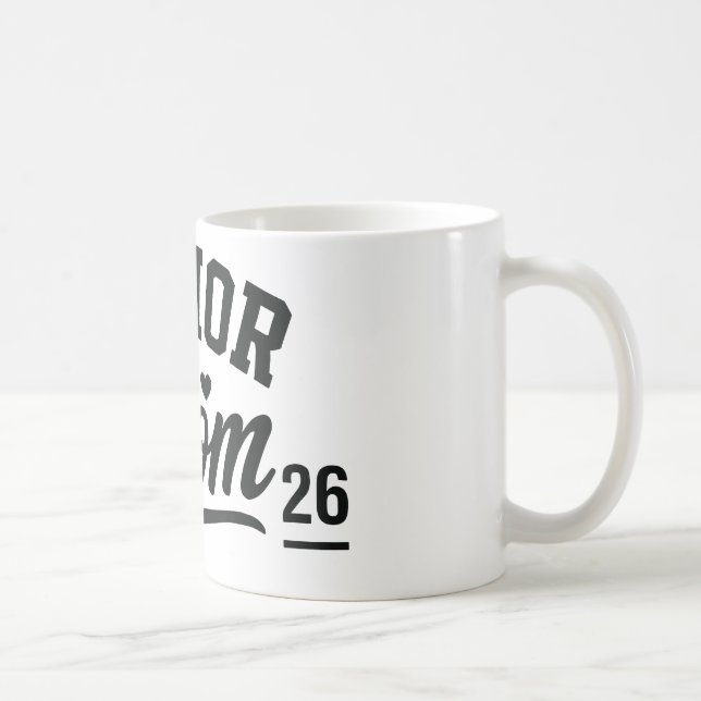 Senior Mom 2026 Coffee Mug (Right)