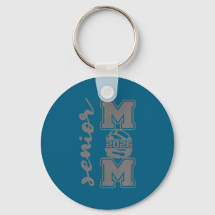 Senior mom 2026 wrestling athlete proud parent keychain