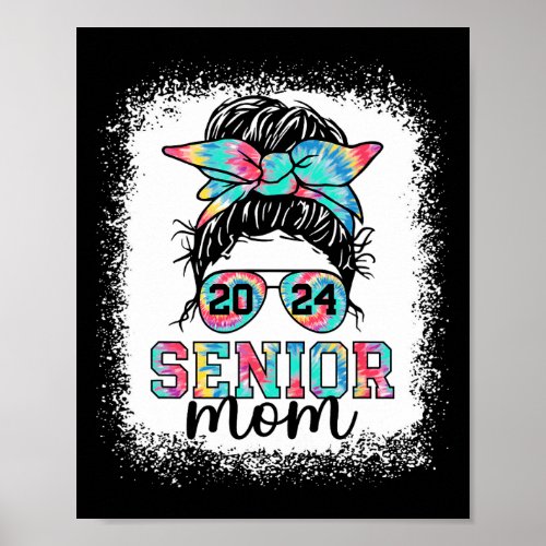 Senior Mom 24 Class Of 2024 Graduation For Women M Poster