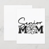 Senior Mom Cheer Design 🎓📣 (Front/Back)