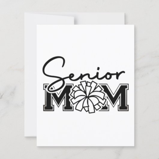 Senior Mom Cheer Design 🎓📣 (Front)