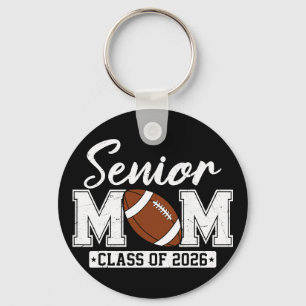 Senior Mom Cl Of 2026 Football Mom Graduation _1 Keychain