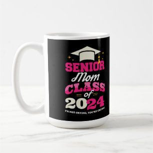 Senior Mom Class of 2024 Proud Mama Funny Coffee Mug