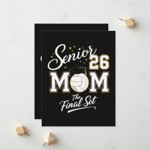Senior Mom Class of 2026 Volleyball Announcement