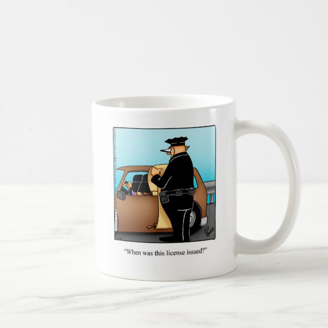 Senior Moment Humor Mug Gift (Right)