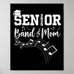 Senior Nd Mom 2025 Marching Nd Mom Of Graduation 2 Poster