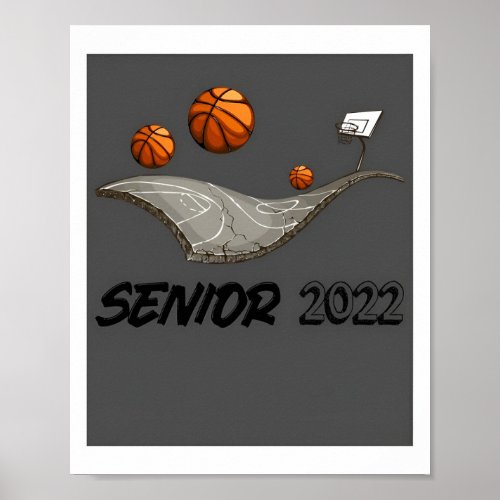 Senior Night Basketball Poster