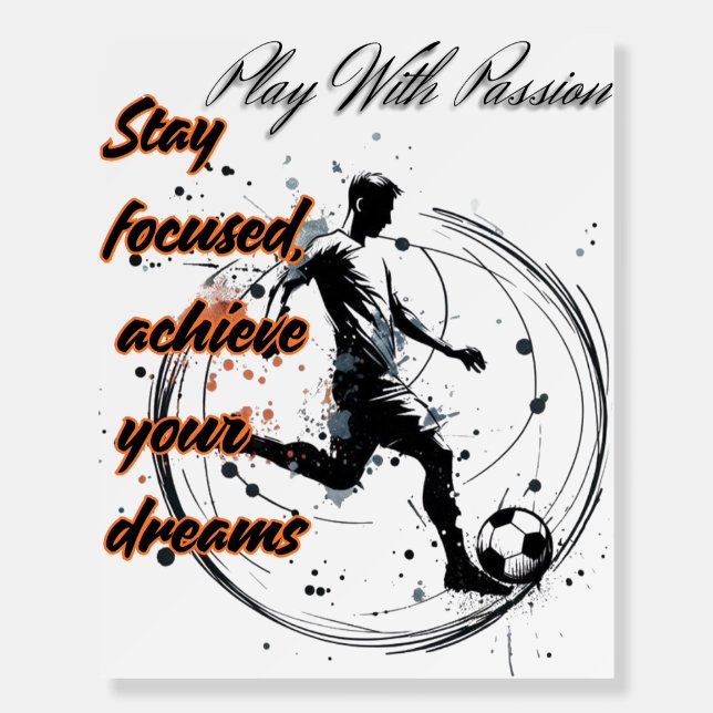 senior night posters for kids (Front)