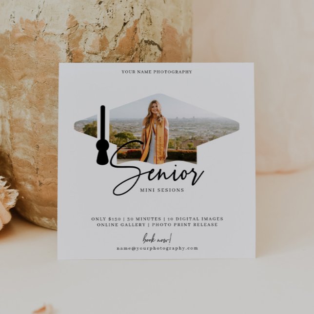 Senior Photography Mini Session Marketing Note Card (Creator Uploaded)