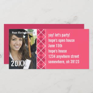 Senior Picture Class of 2026 Graduation Photo Card