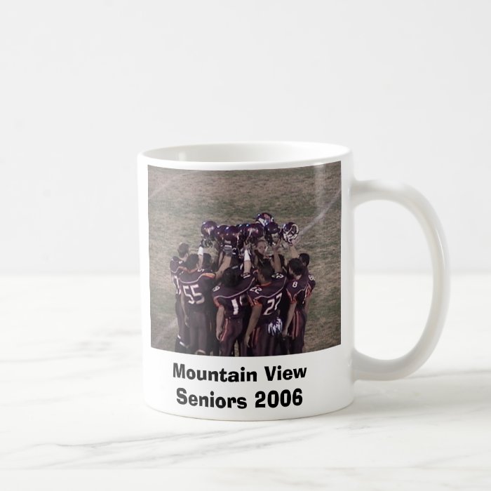 Senior Picture MVHS football, Mountain View SenCoffee Mug