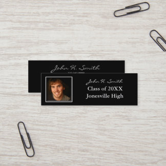 Senior Profile Card with your photos