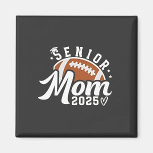 Senior Proud Mom 2025 Fantasy Football Graduate  Magnet