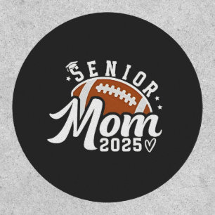 Senior Proud Mom 2025 Fantasy Football Graduate Patch