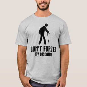 Senior’s Discount T-Shirt