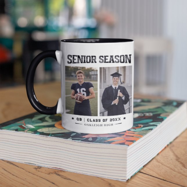 Senior Season | Graduation 2 Photo Mug (Creator Uploaded)