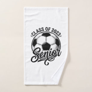 Senior Soccer Class of 2023 Vintage Graduation Shi Hand Towel
