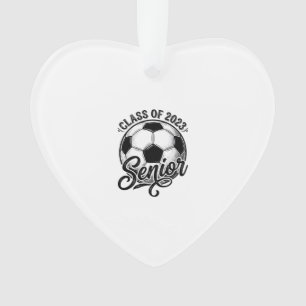 Senior Soccer Class of 2023 Vintage Graduation Shi Ornament