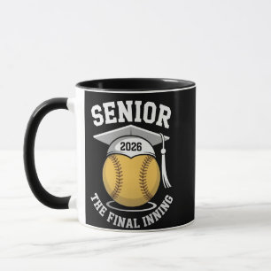 Senior The Final Inning 2026 Softball Graduation  Mug
