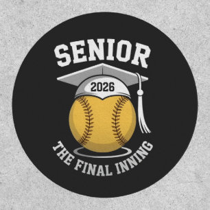 Senior The Final Inning 2026 Softball Graduation  Patch