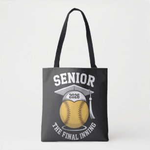 Senior The Final Inning 2026 Softball Graduation  Tote Bag