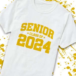 Unisex T Shirt - Senior Mom 2024 – LeTtERiNg Vibes
