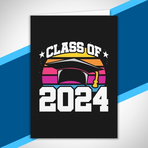Senior Year 2024 _ Senior Class Graduation 2024 Card