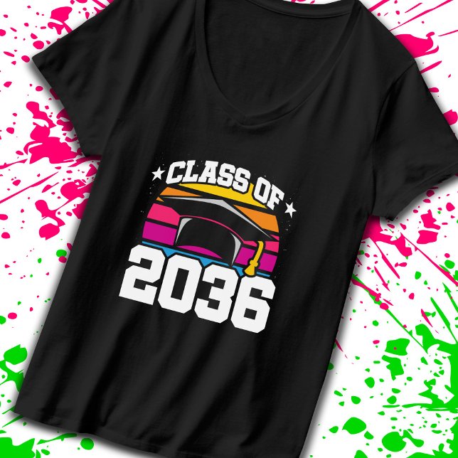 Senior Year 2036 - Senior Class Graduation 2036 T-Shirt (Creator Uploaded)