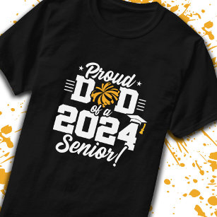 Senior Year - Cheerleading Dad - Class of 2024 T-Shirt