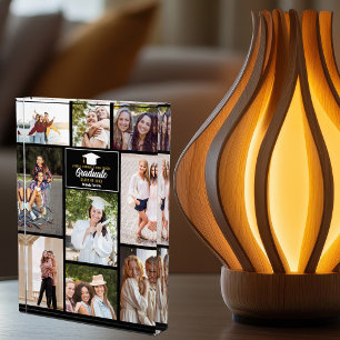Senior Year Friends Collage Graduation Gift Photo Block