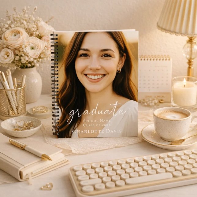 Senior year graduation photo script notebook (Creator Uploaded)