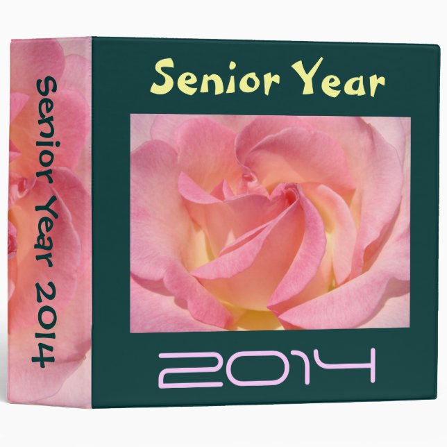Senior Year Memories Book Binder Add year School (Front/Spine)
