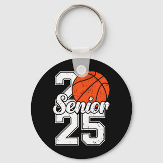 Seniors 25 Graduation Sketll Player Funny Cl Of 20 Keychain