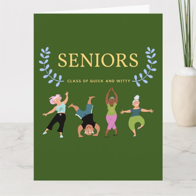 Seniors Card (Front)