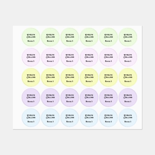 Seniors Residential Care Home Clothes Name Labels