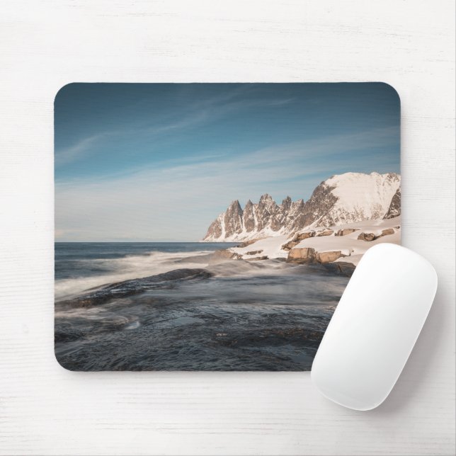 Senja Norway Mouse Pad (With Mouse)