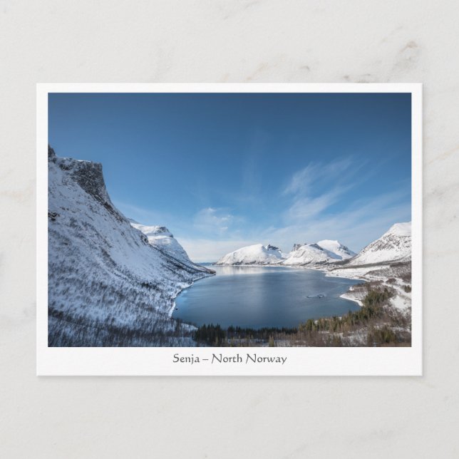 Senja Norway Postcard (Front)