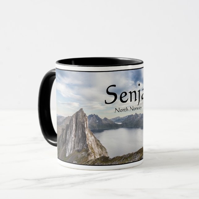 Senja Norway Souvenir Mug (Front Left)