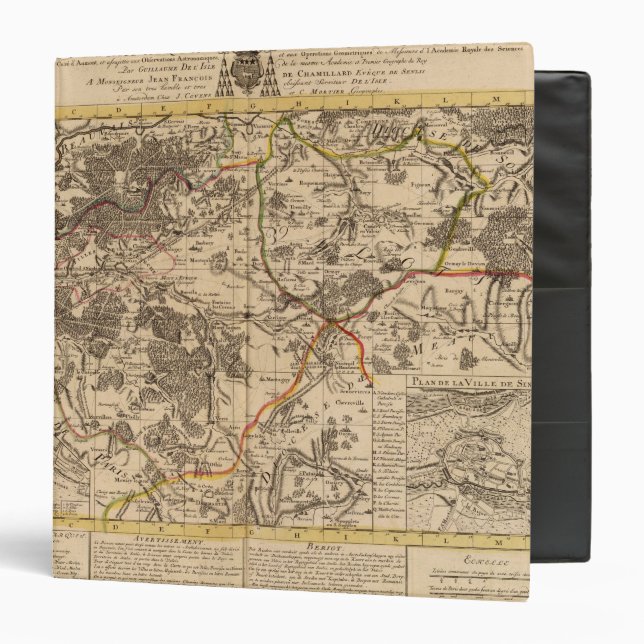 Senlis France Binder (Front/Inside)