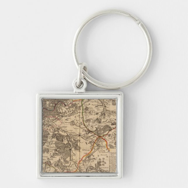 Senlis France Keychain (Front)
