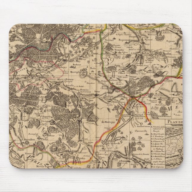 Senlis France Mouse Pad (Front)