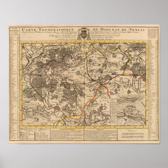 Senlis France Poster (Front)